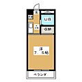 コートビレッヂハラ3階5.2万円