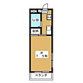 コートビレッヂハラ3階5.2万円