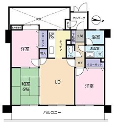 間取図画像 3LDK