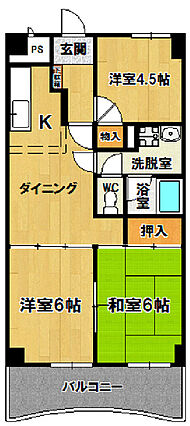 アークフラット_間取り_0