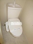 温水洗浄機能付き便座。