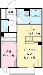 Aries国立 アリエスクニタチ 1階