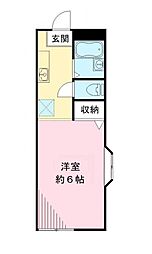 フラット代々木 1階/103号室
