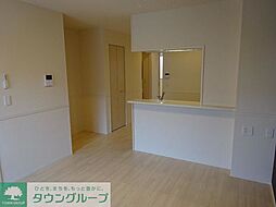 西武池袋線 清瀬駅 バス6分 下清戸二丁目下車 徒歩2分の賃貸アパート 1階2LDKのリビング/ダイニング