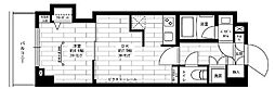 グランドコンシェルジュ氷川台 1DKの間取図画像