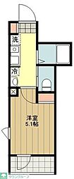 西東京市保谷町6丁目アパート 1Kの間取図画像