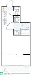 flap所沢 1LDKの間取図画像