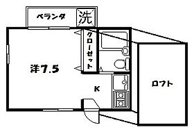 クローバーハイツ 201 ｜ 東京都中野区大和町４丁目36-8（賃貸アパート1R・2階・17.00㎡） その2