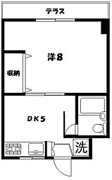 笠原ハイツ 1階/101