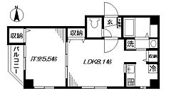 Terrace東浅草 1LDKの間取図画像
