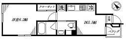 荻窪Me 1DKの間取図画像