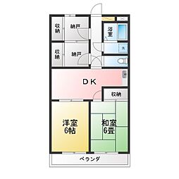 サンヒルズ 2SDKの間取図画像