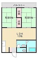 下関マンション　708号 708 ｜ 山口県下関市南部町8-10（賃貸マンション2LDK・7階・50.85㎡） その2