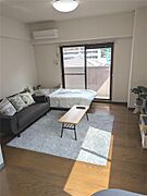写真はモデルルーム仕様のため、実際の入居時に家具は付きません