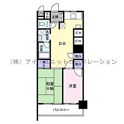 間取図画像 2DK