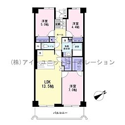 間取図画像 3LDK