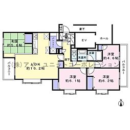 間取図画像 4LDK