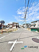 前面道路です。