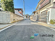 前面道路です。
