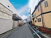 前面道路です。