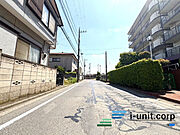 前面道路です。