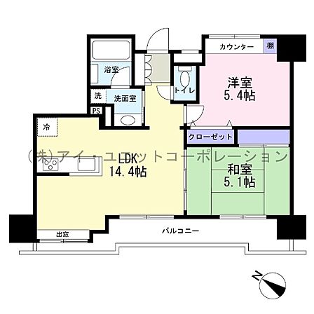 間取り図です。