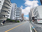 前面道路です。