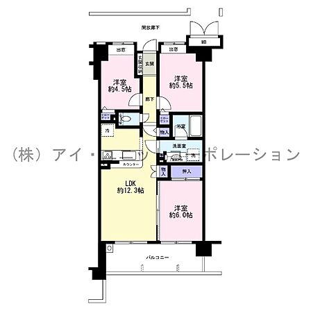 間取図です。