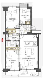小松川グリーンハイツ1号棟