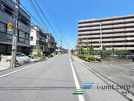 前面道路です。