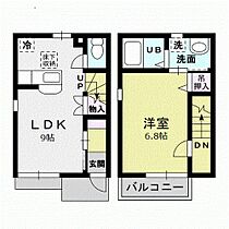 茨城県水戸市酒門町（賃貸アパート1DK・2階・40.96㎡） その2