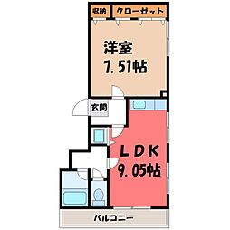 宇都宮駅 6.2万円