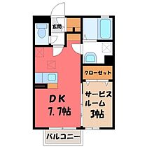 レオーネ  ｜ 栃木県栃木市大宮町（賃貸アパート1DK・1階・29.44㎡） その2