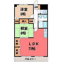 メゾングリーンモール I  ｜ 栃木県小山市城北5丁目（賃貸マンション2LDK・5階・68.25㎡） その2