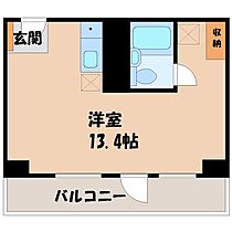 フェニックス瑞雲  ｜ 栃木県宇都宮市河原町（賃貸マンション1R・3階・25.89㎡） その2