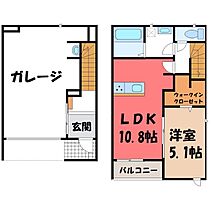 ルジュエ A  ｜ 栃木県下都賀郡壬生町大字壬生丁（賃貸アパート1LDK・1階・74.60㎡） その2