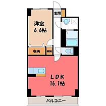 S-FORT宇都宮南大通り  ｜ 栃木県宇都宮市南大通り3丁目（賃貸マンション1LDK・8階・52.93㎡） その2