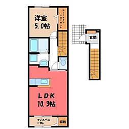 峰駅 7.6万円