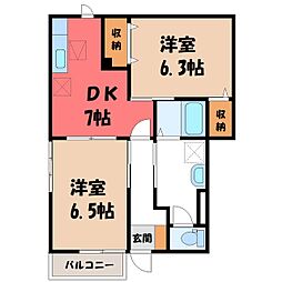 下館駅 4.2万円