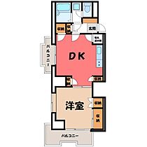 タワーレジデンシア鹿沼  ｜ 栃木県鹿沼市鳥居跡町（賃貸マンション1DK・9階・44.22㎡） その2