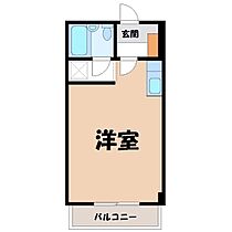 うなばらマンション 2  ｜ 栃木県宇都宮市塙田3丁目（賃貸マンション1R・5階・26.00㎡） その2