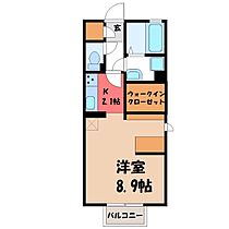 アルモヴィレッタ  ｜ 茨城県結城市大字結城（賃貸アパート1K・1階・30.27㎡） その2