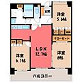 サーパス桜3階12.0万円