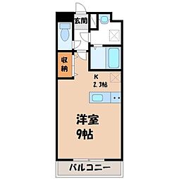 JR東北本線 雀宮駅 徒歩15分