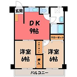 宇都宮芳賀ライトレール線 宇都宮駅東口駅 徒歩8分 4階/-