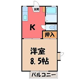 宇都宮芳賀ライトレール線 グリーンスタジアム前駅 徒歩21分