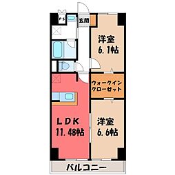 東武宇都宮線 江曽島駅 徒歩28分 7階/-