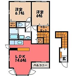 JR東北本線 石橋駅 バス14分 上三川役場入口下車 徒歩6分