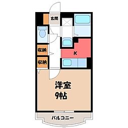 JR東北本線 雀宮駅 バス10分 横川西小前下車 徒歩5分
