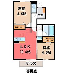 JR東北本線 小山駅 徒歩23分 1階/-